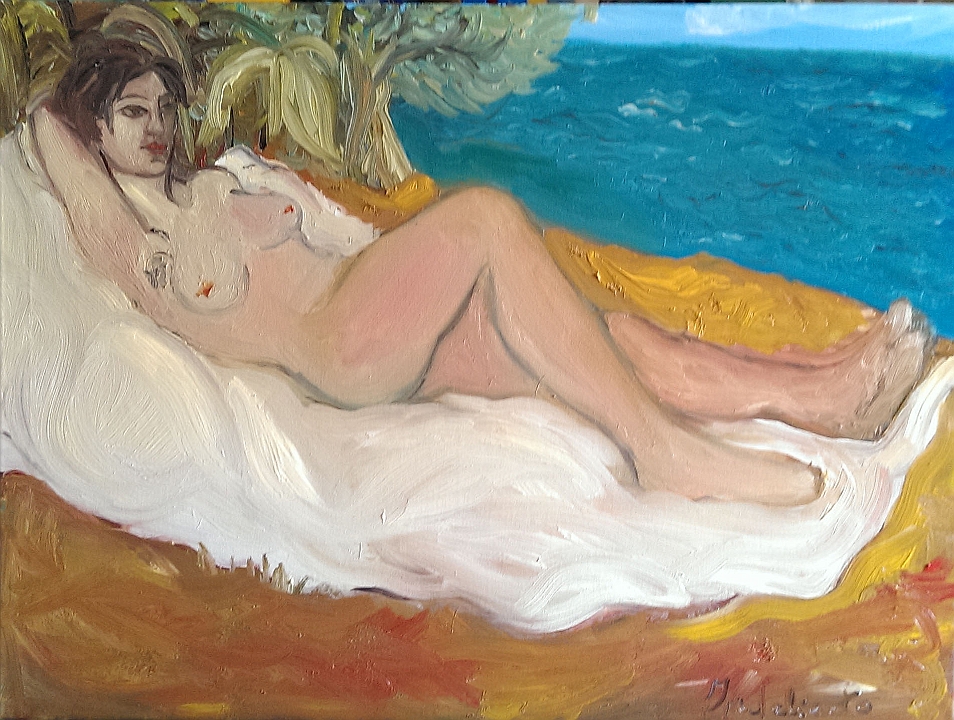 DONNA AL MARE